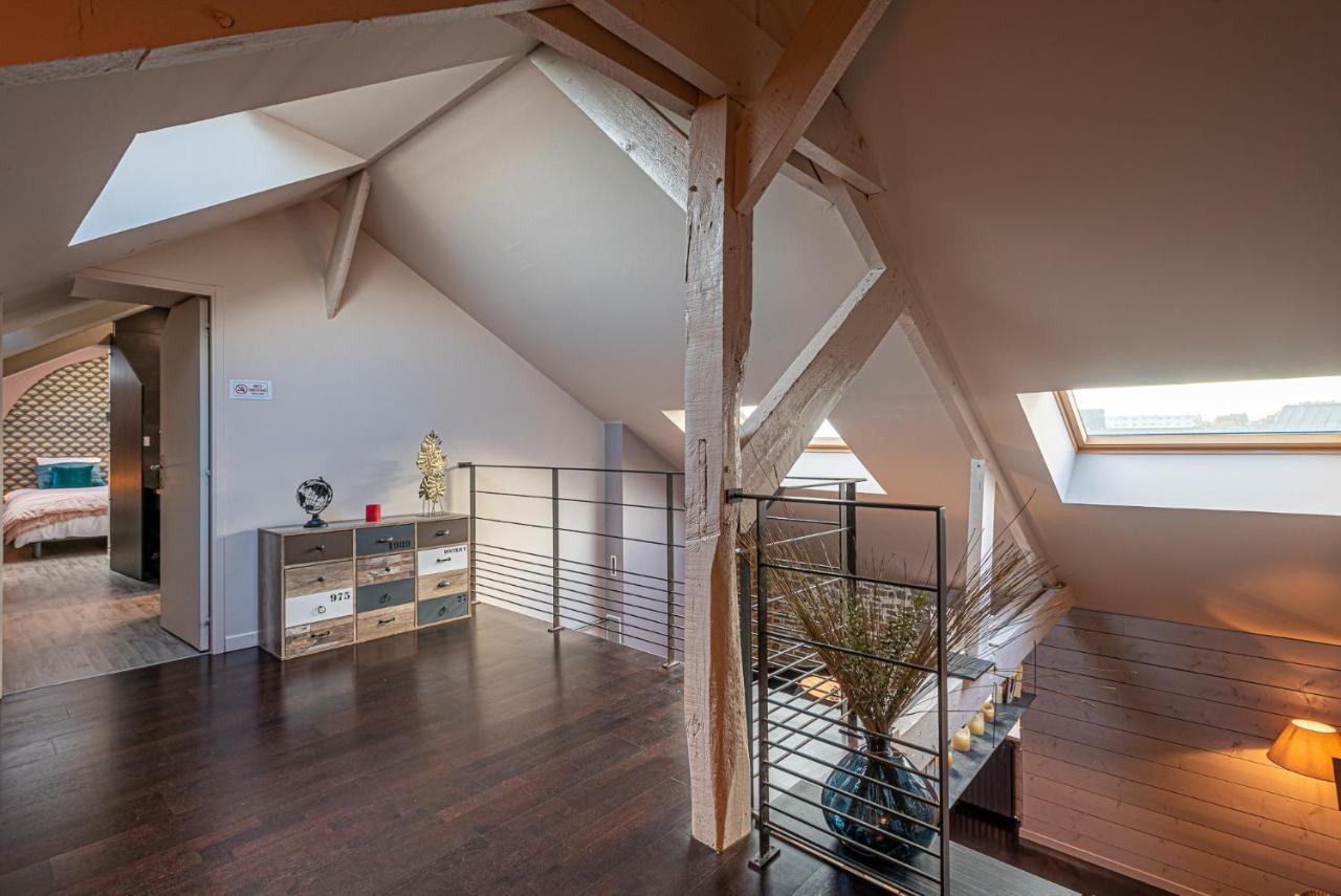 Ty Malie - Magnifique Loft En Coeur De Ville Avec Parking Vannes Bagian luar foto
