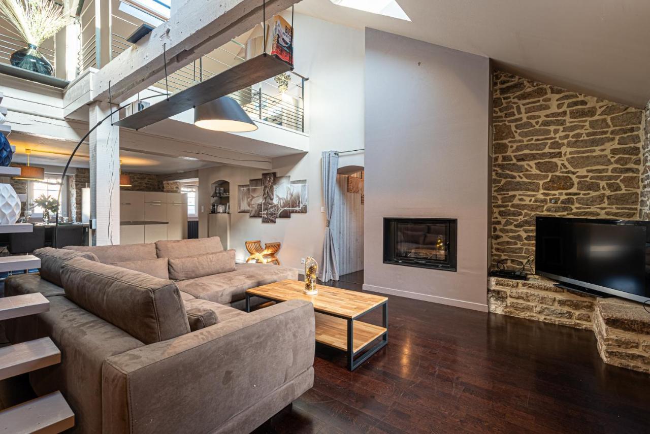 Ty Malie - Magnifique Loft En Coeur De Ville Avec Parking Vannes Bagian luar foto